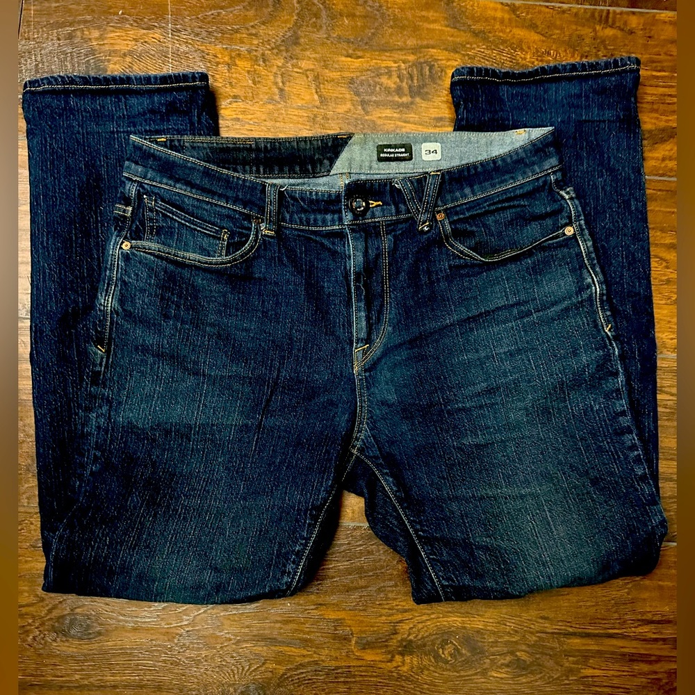 Volcom jeans kinkade men’s size 34 straight fit